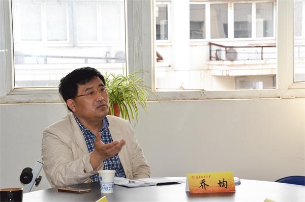 乔均副校长调研新闻学院调研“十三五”事业发展规划并做“两学一做” 专题党课